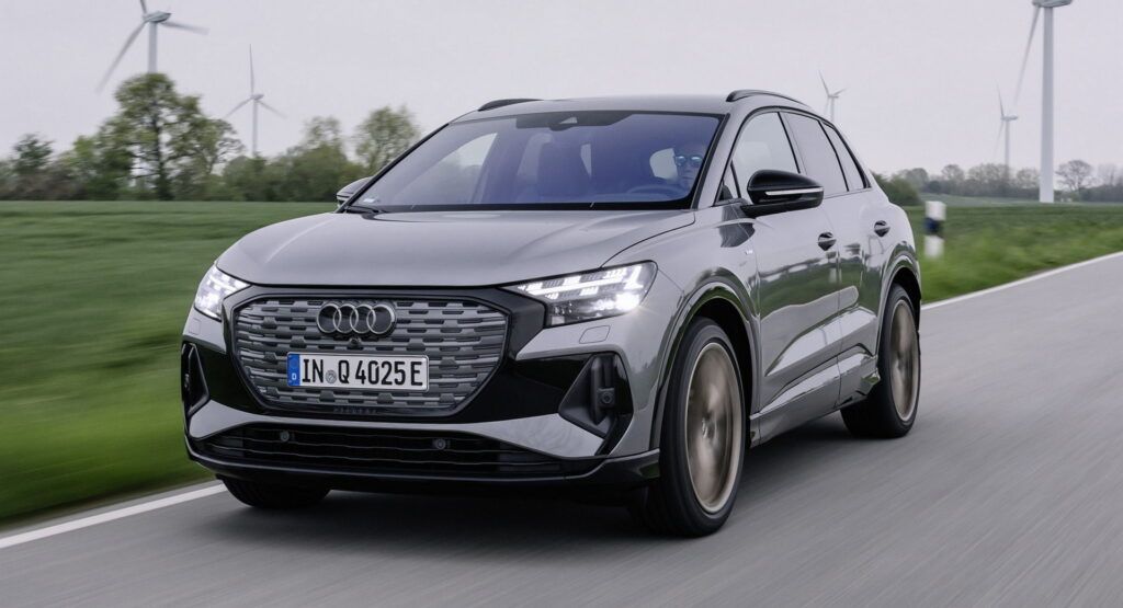 Audi quiere reciclar las ventanillas defectuosas de nuevo en el Q4 e-tron