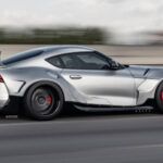 Este Toyota GR Supra de fuselaje ancho probablemente llame más la atención que un Lamborghini