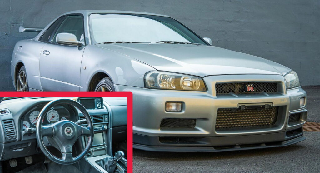 ¿Has visto alguna vez un Nissan GT-R R34 con volante a la izquierda?