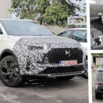 2023 DS 7 Crossback Facelift Spied Oculta sutiles cambios de diseño para una apariencia más moderna