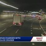 Una mujer roba un patrullero afuera de una estación de policía de Massachusetts y lo lleva a dar una vuelta