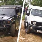 Vea cómo el Suzuki Jimny vence al Hummer H2 en la mayoría de los desafíos todoterreno