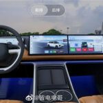 El interior del nuevo SUV eléctrico insignia Xpeng G9 se ha filtrado y está dominado por tres pantallas gigantes