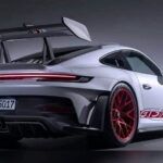 El nuevo Porsche 911 GT3 RS se ha filtrado y está repleto de piezas aerodinámicas extremas