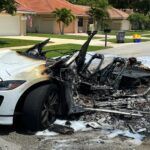 Otro Jaguar I-Pace se convierte en humo mientras está estacionado