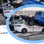 Afortunadamente, había un Dent Guy cerca que se suponía que lo arreglaría en una hora.