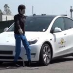 El Tesla Model Y 2022 se desempeña muy bien en la prueba de frenado de emergencia para peatones de Euro NCAP