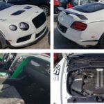 Alguien acaba de comprar este Bentley Continental GT3-R 2015 dañado por inundaciones