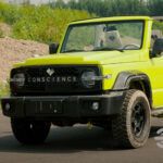 El «Tank 100» de China es un convertible Suzuki Jimny convertido