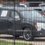 Toyota Grand Highlander 2024, más grande y largo, espiado en una prueba en Michigan