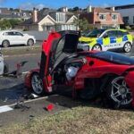 Un exclusivo Ferrari Enzo Acaba destruido en una vacuna