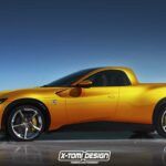 Este render del Ferrari Purosangue imagina un Ute imposible
