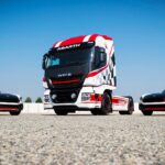 Camiones Iveco inspirados en el Abarth 124 Rally de Competición