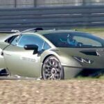 Ferrari Prueba el Lamborghini Huracán STO en la pista de Fiorano