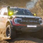 El Ford Ranger Raptor tan corto como Baja 1000, casi de serie