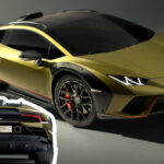 El crossover Lamborghini Huracan Sterrato de 602 caballos de fuerza está limitado a 162 mph, pero no en carreteras pavimentadas.