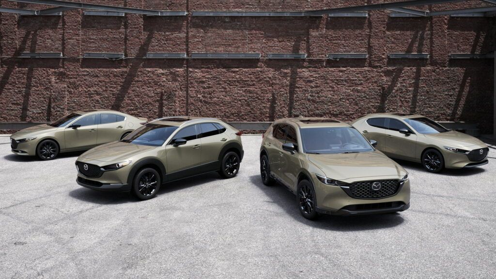 2024 Mazda Models Get New Beige Carbon Turbo Styling Packages
