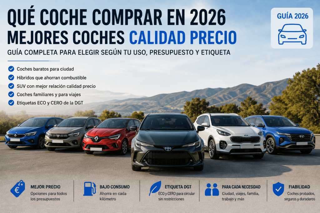 Qué coche comprar en 2026